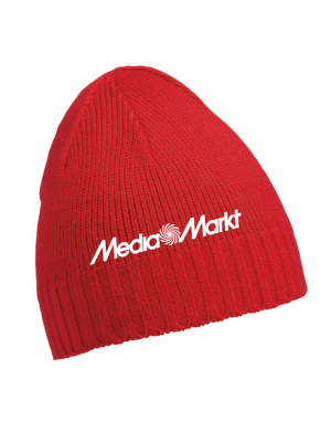 Knitted hat Red